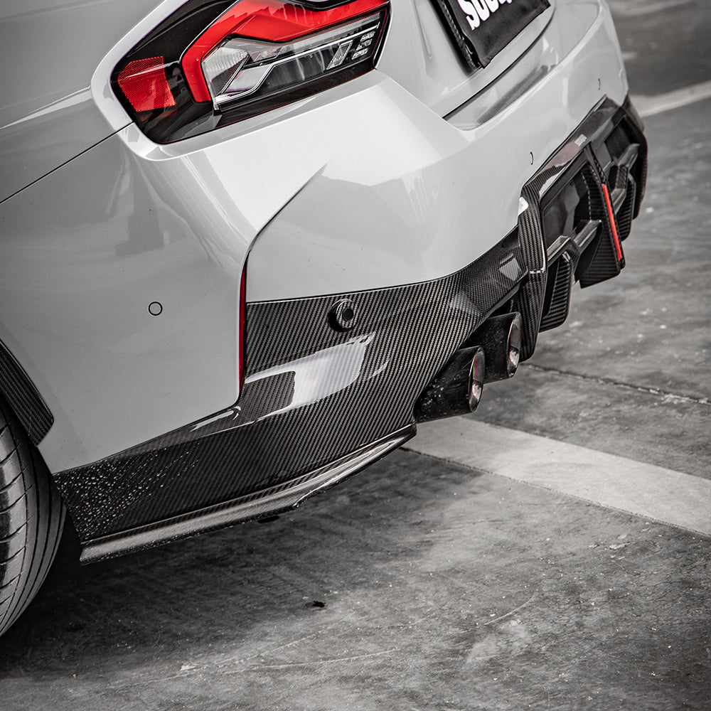 OEM Style Pre-Preg Carbon Fibre Side Diffuser for BMW 2 Series G42 Coupe 21-Present