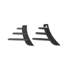 SooQoo BMW G22 G23 4 Series Front Side Fender Trims In Gloss Carbon Fibre