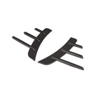 SooQoo BMW G22 G23 4 Series Front Side Fender Trims In Gloss Carbon Fibre