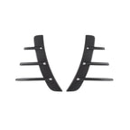 SooQoo BMW G22 G23 4 Series Front Side Fender Trims In Gloss Carbon Fibre