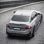 SQ Style with LED Pre-Preg Carbon Fibre Rear Diffuser for BMW 2 Series G42 Coupe 21-Present