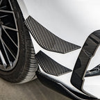 SooQoo BMW F87 M2 Front Canards In Gloss Carbon Fibre