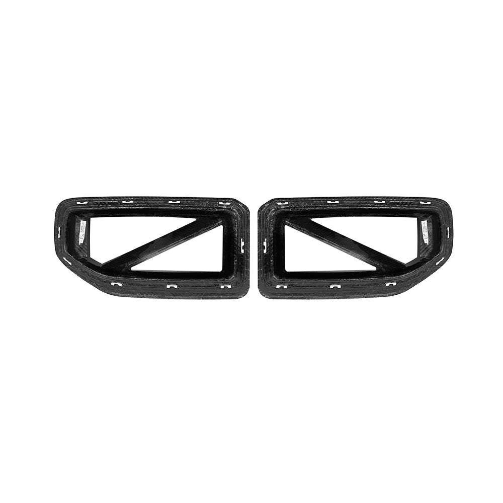 SooQoo BMW G87 M2 Front Grilles In Gloss Carbon Fibre