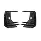 SooQoo BMW iX3 / X3 G01 / X4 G02 LCI Front Ducts In Gloss Carbon Fibre