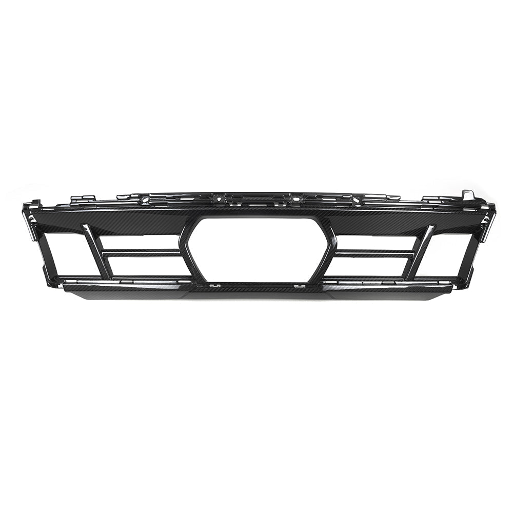 SooQoo BMW G05 X5 LCI Front Bumper Trim In Gloss Carbon Fibre