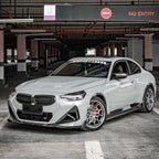 SQ Style Pre-Preg Carbon Fibre Front Splitter for BMW 2 Series G42 Coupe 21-Present
