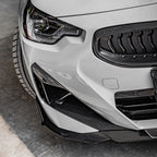 SooQoo BMW G42 M240i Front Ducts In Gloss Carbon Fibre