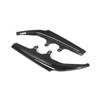 SooQoo BMW G42 M240i Rear Side Splitters In Gloss Carbon Fibre