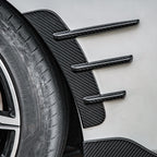 SooQoo BMW G22 G23 4 Series Rear Side Fender Trims In Gloss Carbon Fibre