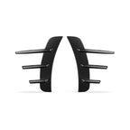 SooQoo BMW G22 G23 4 Series Rear Side Fender Trims In Gloss Carbon Fibre