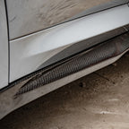 V Style Pre-Preg Carbon Fibre Side Skirts for BMW F97 X3M F98 X4M LCI 22-26