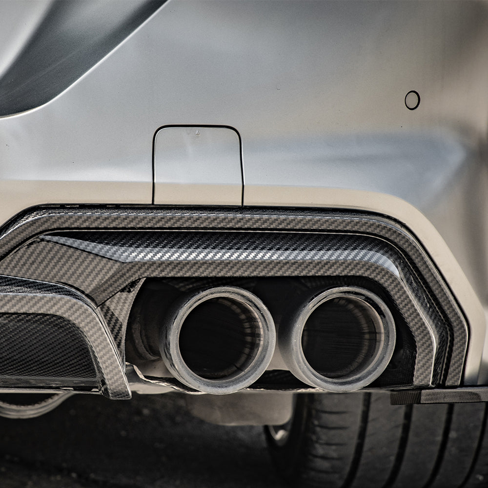 SQ Style Pre-Preg Carbon Fibre Rear Diffuser for BMW F93 M8 Gran Coupe 20-Present