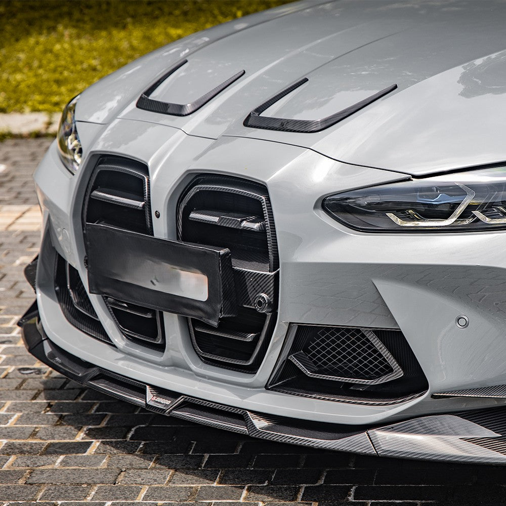 Pre-Preg Carbon Fibre Bonnet Hood Trims for BMW G80 M3 G82 G83 M4 21-Present