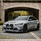 SooQoo BMW G80 G81 M3 Side Skirts In Gloss Carbon Fibre