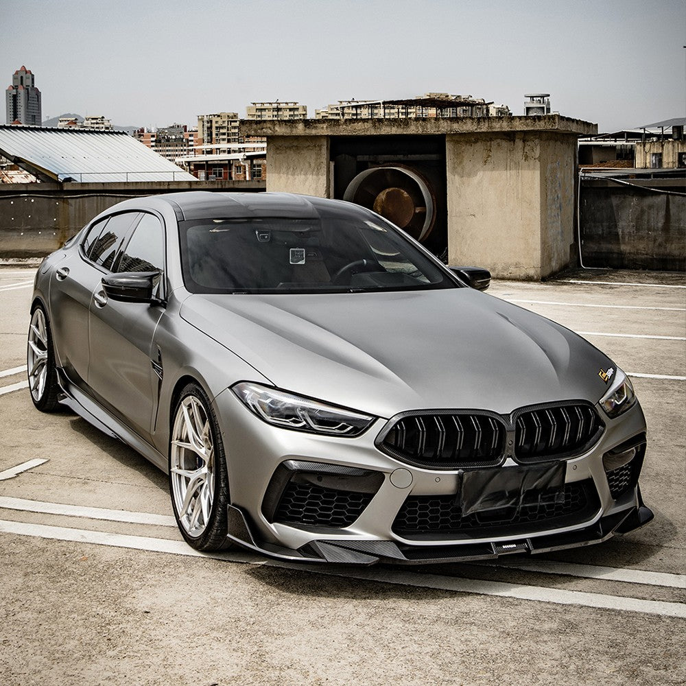 SQ Style Pre-Preg Carbon Fibre Front Splitter for BMW F91 F92 F93 M8 20-Present