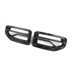 SooQoo BMW G87 M2 SQ-V Front Grilles In Gloss Carbon Fibre
