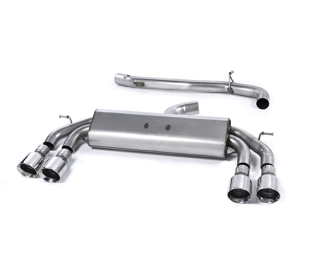 Milltek Sport Audi S3 8V 3DR Non-Valved Race Cat-Back Exhaust