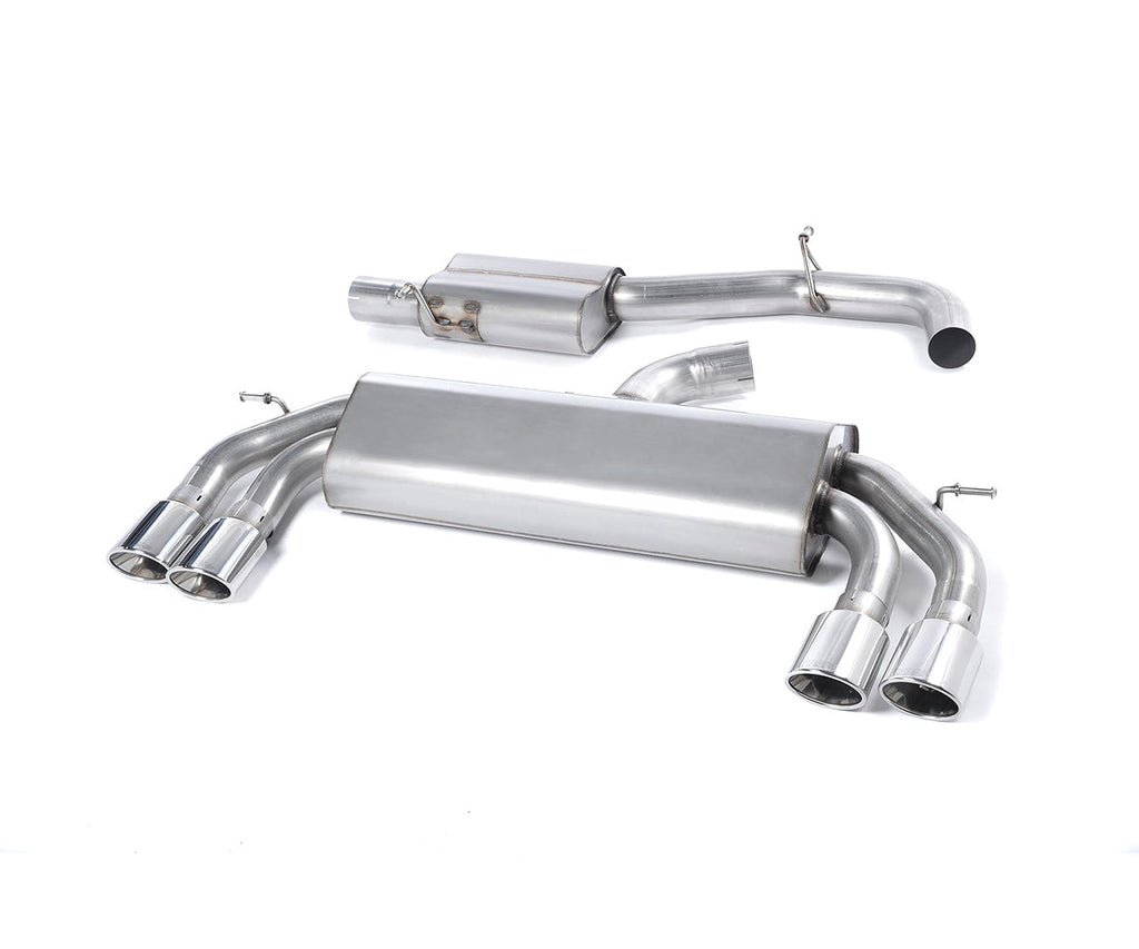 Milltek Sport Audi S3 8V 3DR Non-Valved Race Cat-Back Exhaust