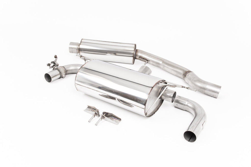 Milltek BMW 1 Series M140i 3&5 Door (F20 & F21) (GPF only) (19-21) Cat-back Resonated – Burnt Titanium GT-90 – SSXBM1114