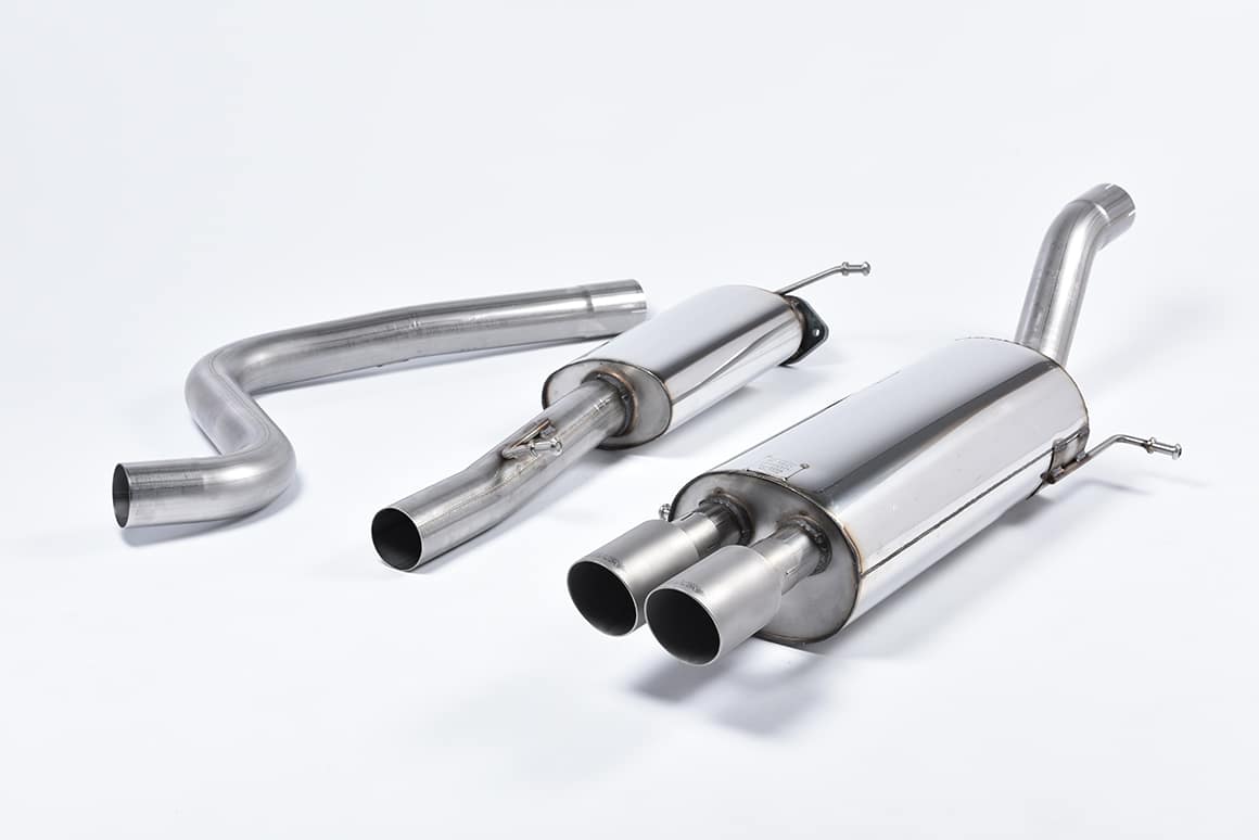 Milltek Ford Fiesta Mk7 ST 1.6L EcoBoost (182PS & 200PS) (13-19) Cat-Back Exhaust – Non-Resonated- Titanium Tips – SSXFD142