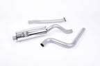 Milltek Ford Fiesta Mk7 ST 1.6L EcoBoost (182PS & 200PS) (13-19) Cat-Back Exhaust – Non-Resonated- Burnt Titanium Tips – SSXFD196