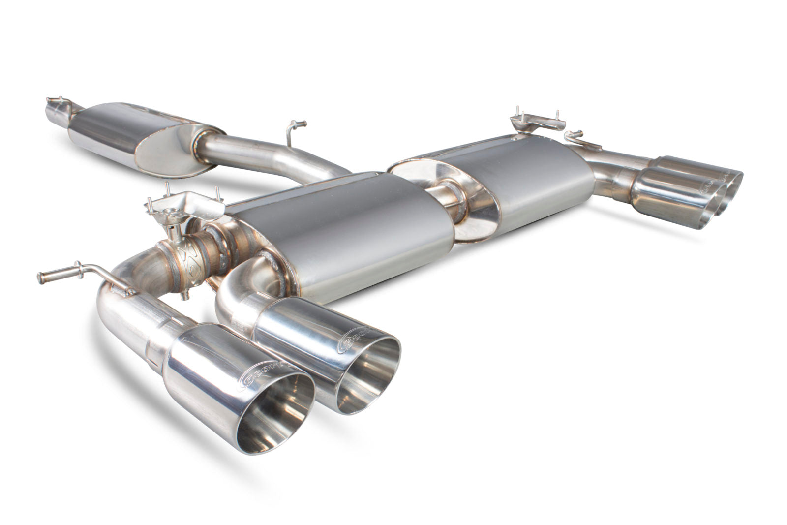 Scorpion VW Golf MK7 R Pre-Facelift (2014-16) Cat-Back Systems