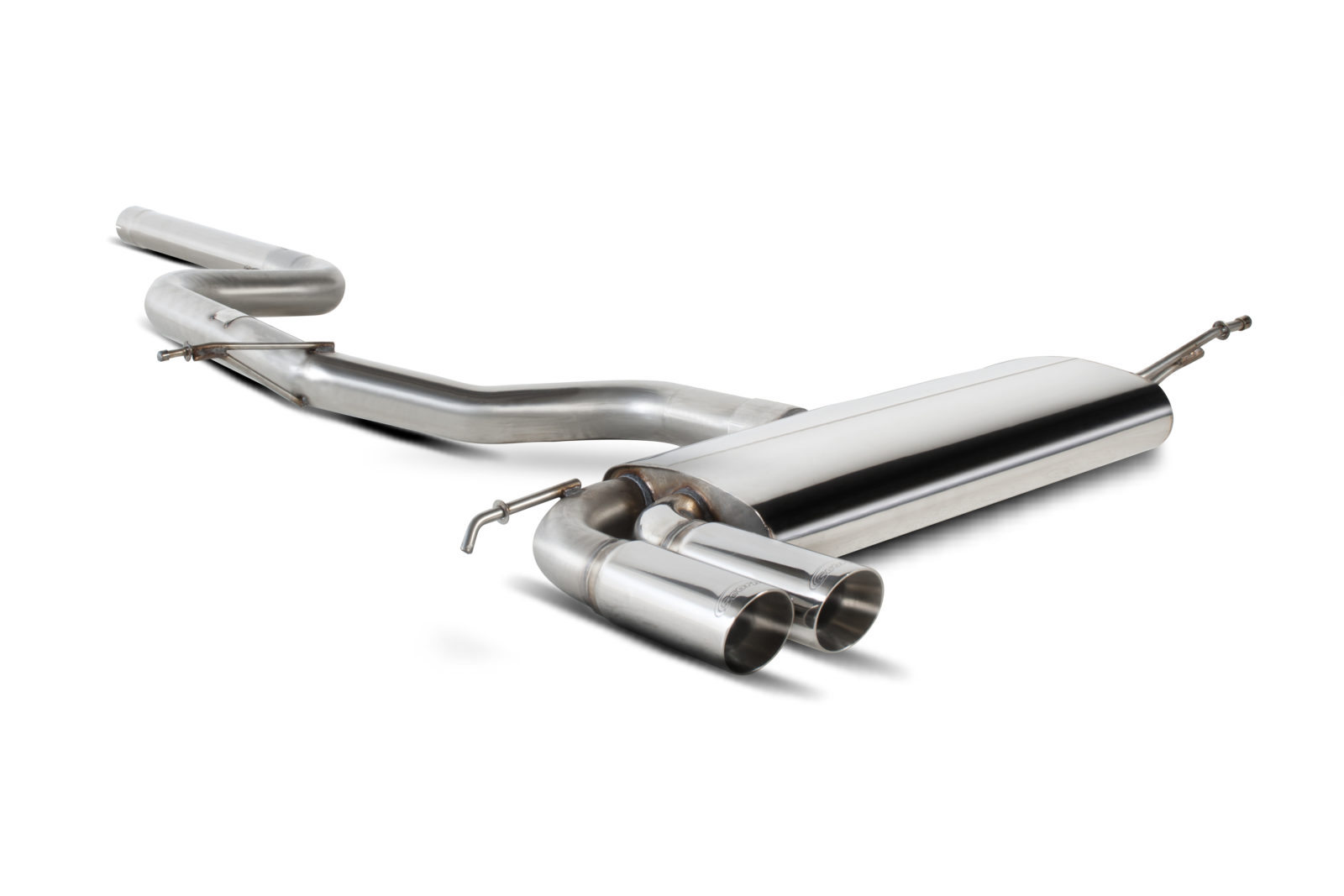 Scorpion VW Scirocco 1.4/2.0TSI & 2.0TDI (08-15) Non-Resonated Cat-Back Exhaust - SVWS033