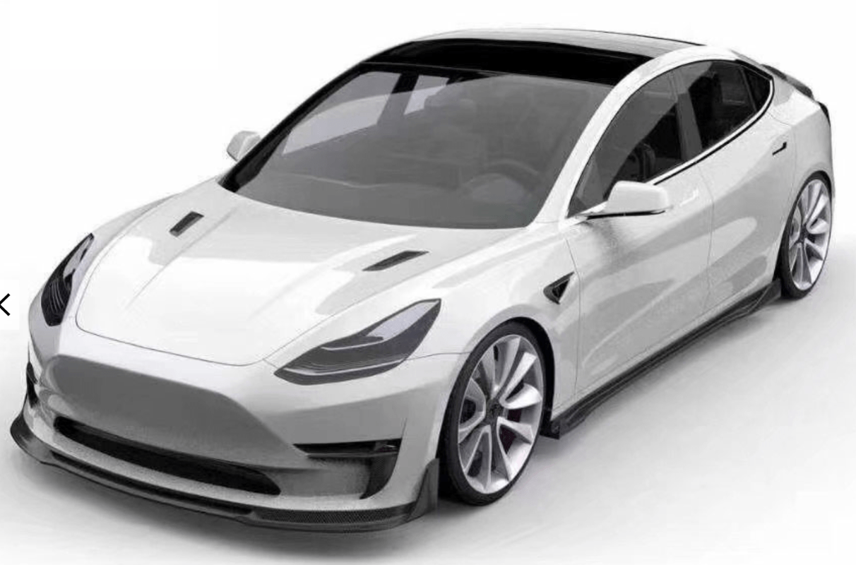 TESLA Model 3 Full Carbon Package