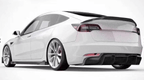 TESLA Model 3 - Carbon Fibre Diffuser
