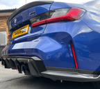 BMW G80/G81 M3 - Carbon Fibre Rear Bumper Corners MP Style
