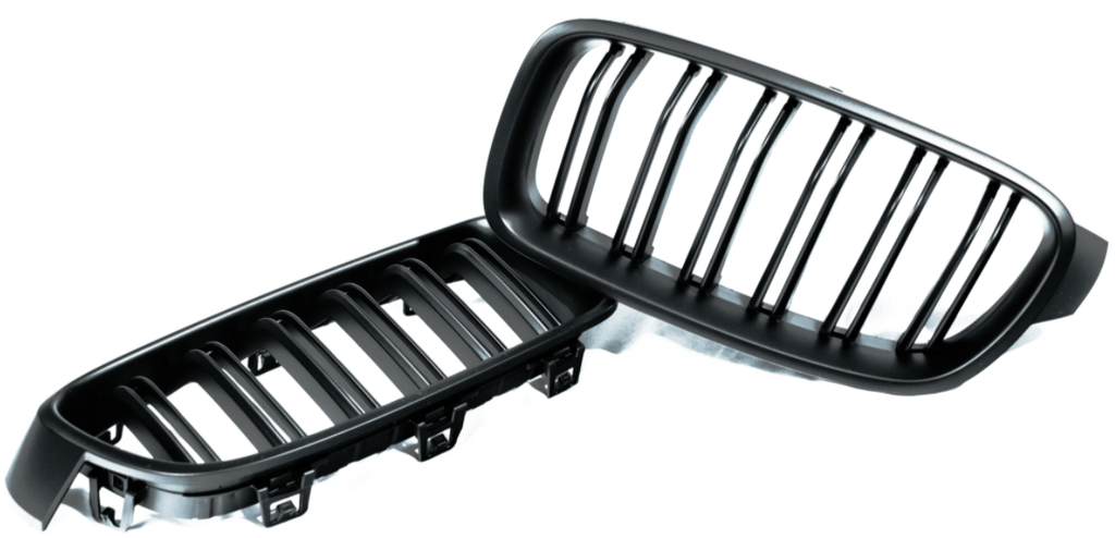 BMW F30 F31 M Style Grilles | Gloss & Matte Black Options