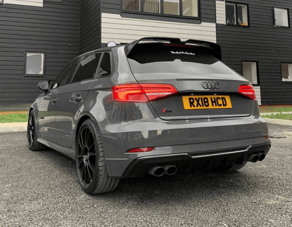 AUDI A3 S-LINE & S3 HATCHBACK 8V CARBON FIBRE SPOILER - O STYLE