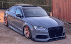 AUDI A3/S3/RS3 8V SALOON CARBON FIBRE SIDE SKIRTS