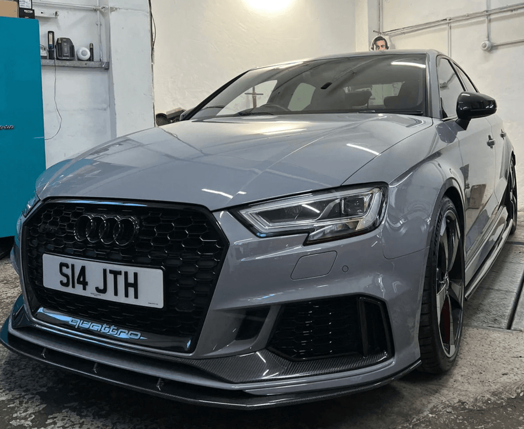 AUDI RS3 8V SALOON CARBON FIBRE SPLITTER