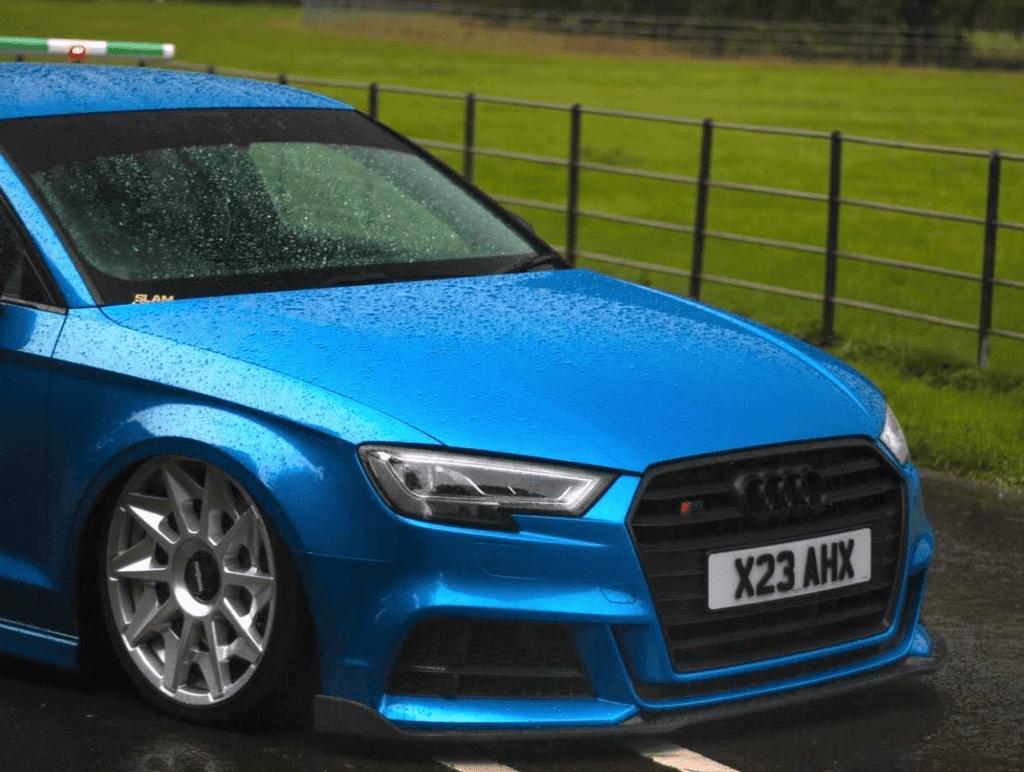 AUDI A3 S-LINE & S3 FACELIFT SALOON 8V CARBON FIBRE SPLITTER