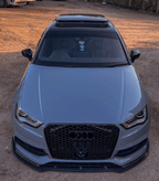 AUDI A3 S-LINE & S3 FACELIFT SALOON 8V CARBON FIBRE SPLITTER