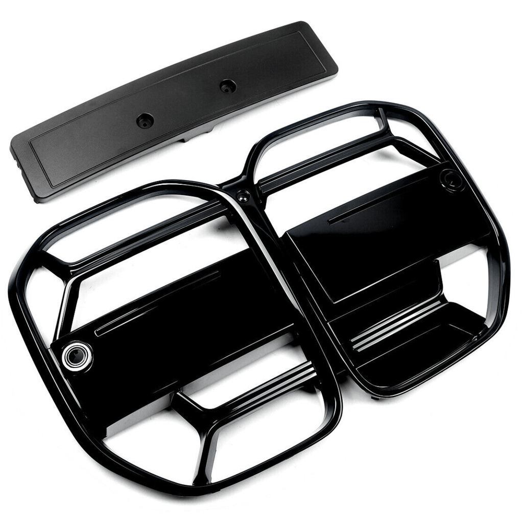Gloss Black CSL Style Front Grille for BMW 4-Series G22 G23 2021+