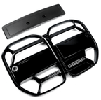 Gloss Black CSL Style Front Grille for BMW 4-Series G22 G23 2021+