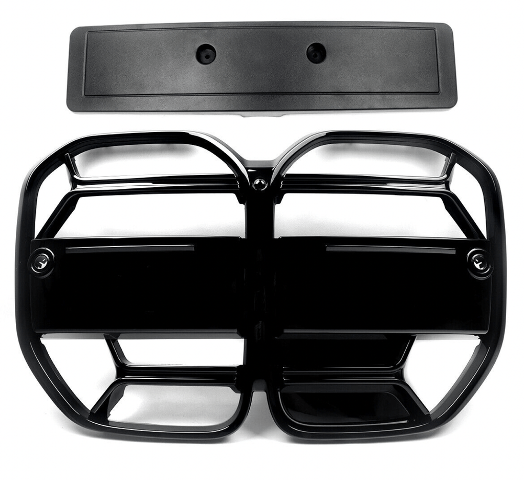 Gloss Black CSL Style Front Grille for BMW 4-Series G22 G23 2021+
