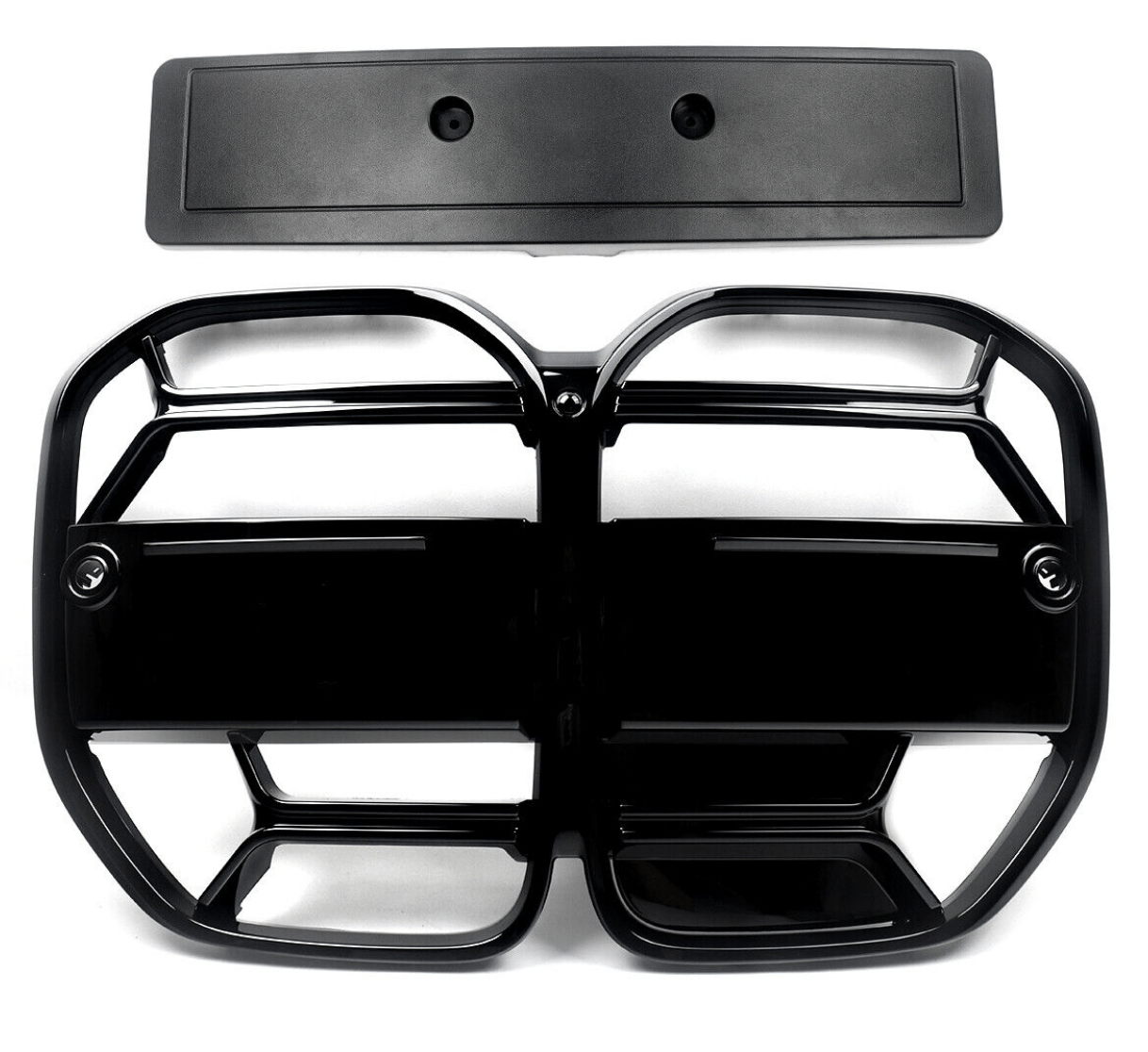 Gloss Black CSL Style Front Grille for BMW 4-Series G22 G23 2021+