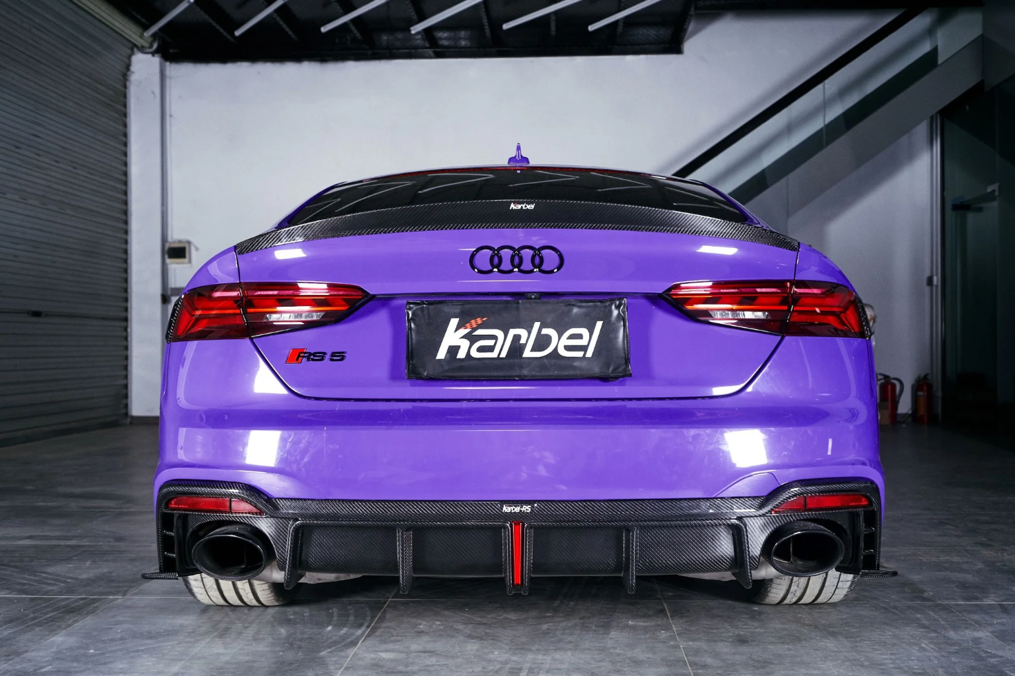 KARBEL - AUDI RS5 / S5 / A5 (B9/ B9.5) DRY CARBON REAR SPOILER