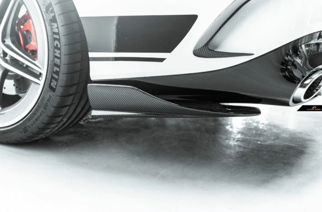 FUTURE DESIGN - MERCEDES BENZ C118 CLA CLA 35 CLA 45 CARBON FIBRE REAR BUMPER SIDE SKIRTS