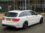 Mercedes W205 4Dr/C63 Saloon/Estate, Carbon Fibre Diffuser with DTM Light & Tips