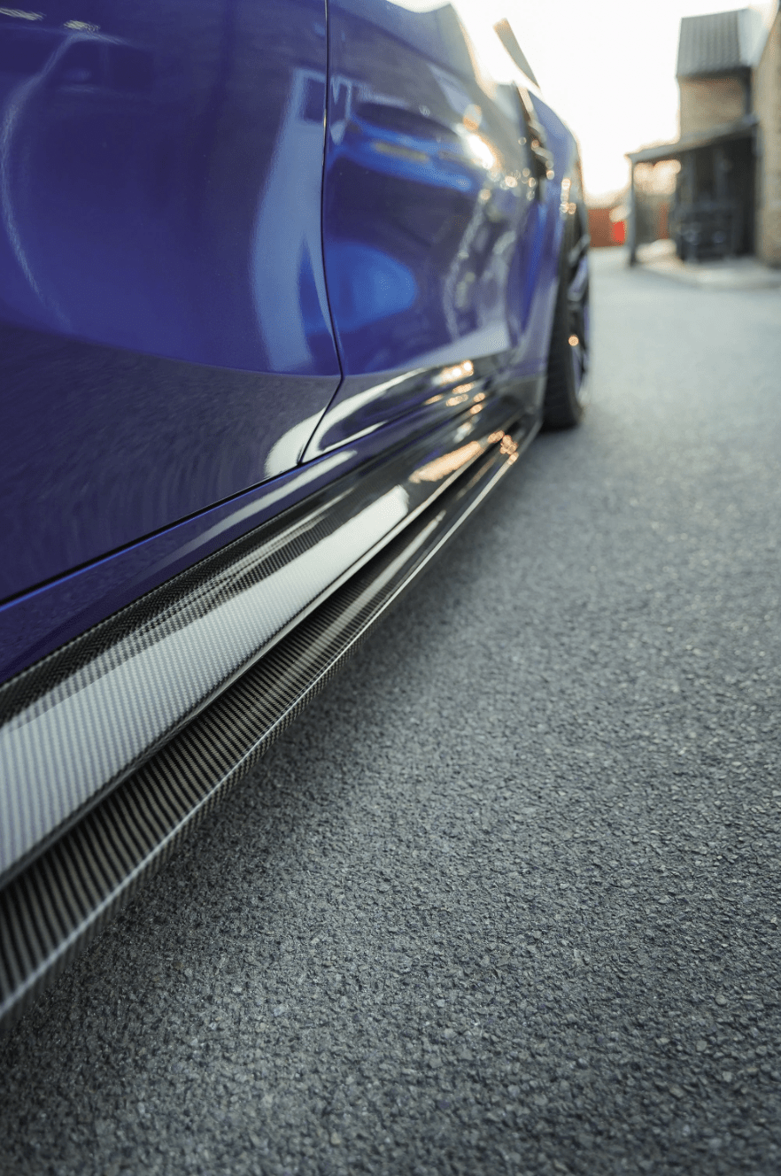 BMW M3 G80/G81 - Carbon Fibre Side Skirt Replacement & Extension - CT Design