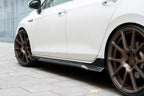 VW GOLF GTI MK8 / MK8.5 EVO-1 GLOSS BLACK SIDE SKIRTS BY ZAERO (2020+)