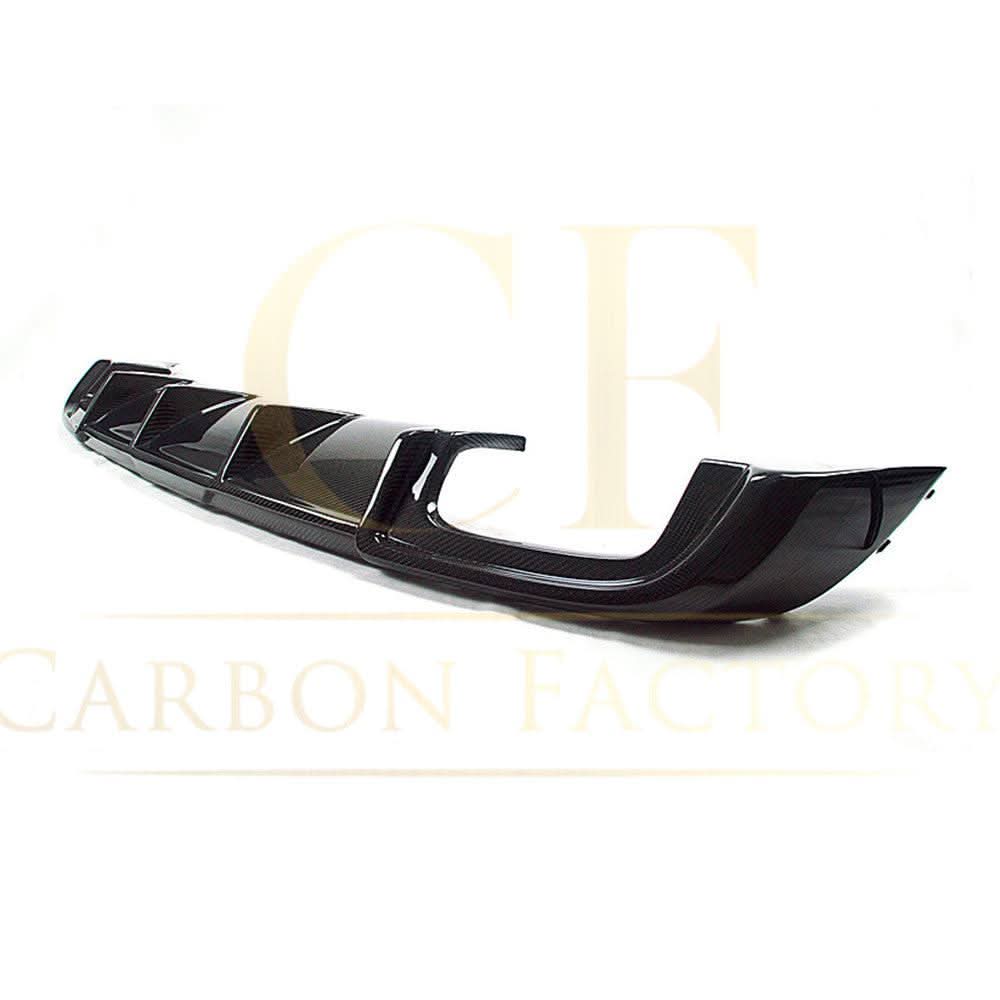 Small Fin Style Carbon Fibre Rear Diffuser for Audi A3 Hatchback (Non S Line) 17-19