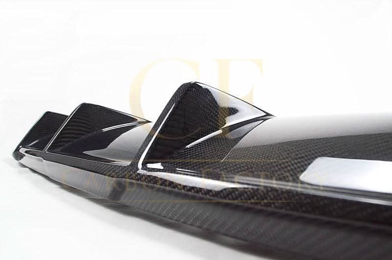 Small Fin Style Carbon Fibre Rear Diffuser for Audi A3 Hatchback (Non S Line) 17-19