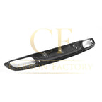 Small Fin Style Carbon Fibre Rear Diffuser for Mercedes W205 C Class & C63 2 Door 15-21