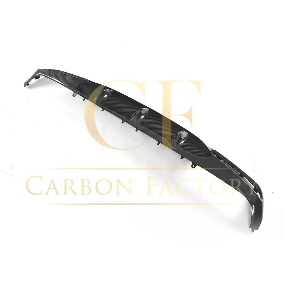 Small Fin Style Carbon Fibre Rear Diffuser for Mercedes W205 C Class & C63 2 Door 15-21