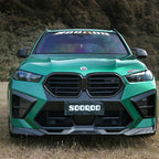 SooQoo BMW F95 X5M & F96 X6M LCI Front Ducts In Gloss Carbon Fibre